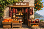 Лавка в Абхазии