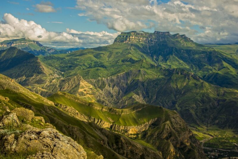 Седло гора на границах Хунзахского и Гунибского районов