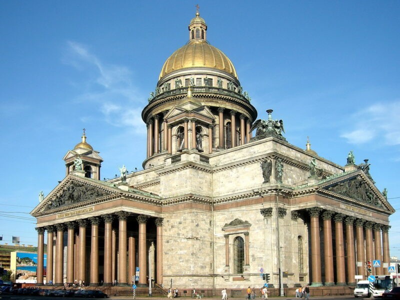 Вид на северный и западный фасады