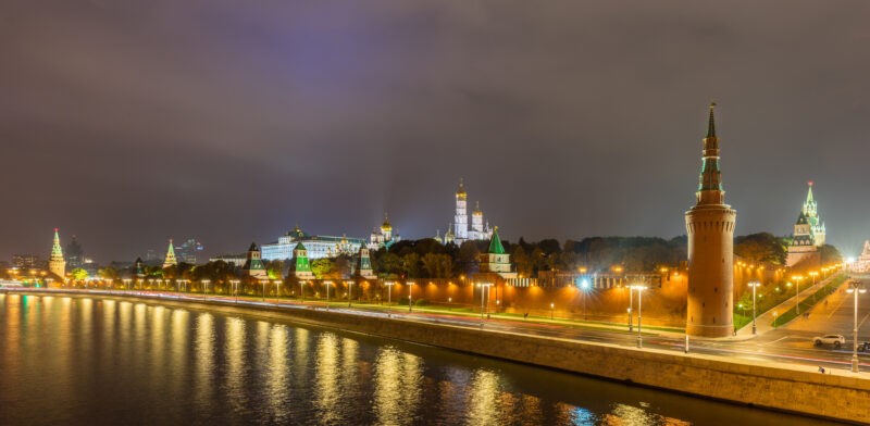 Ночной Кремль