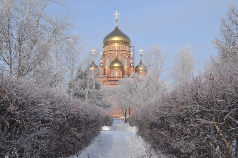 Церковь Казанской иконы Божией Матери в Степном