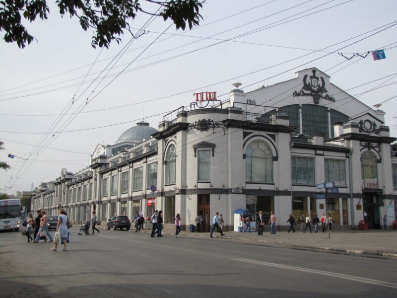 Здание крытого рынка