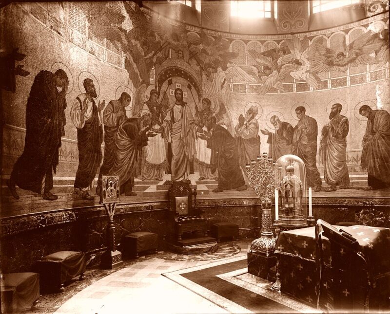 Оригинальный алтарь храма (1907 год)